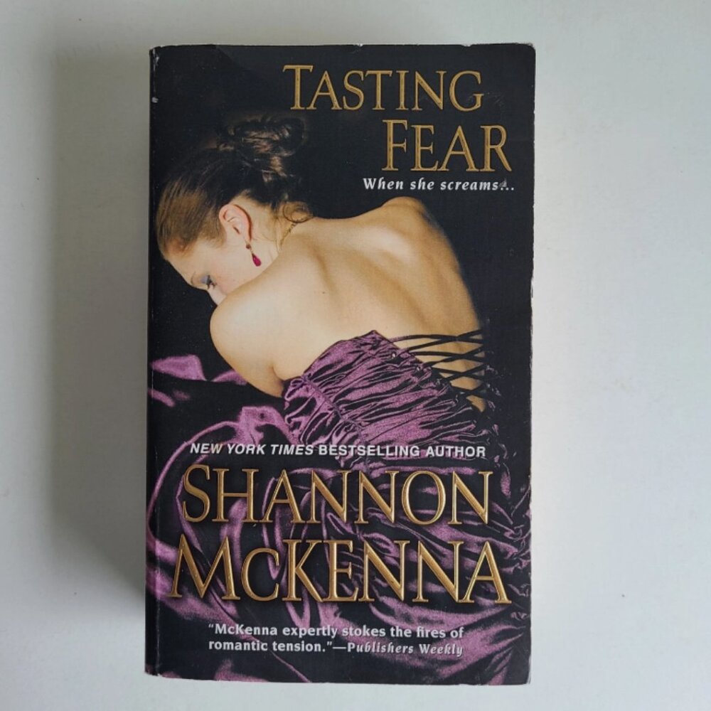 5/$15 Book Tasting Fear Shannon McKenna Spicy Romantic Suspense Spicy 3 Novellas